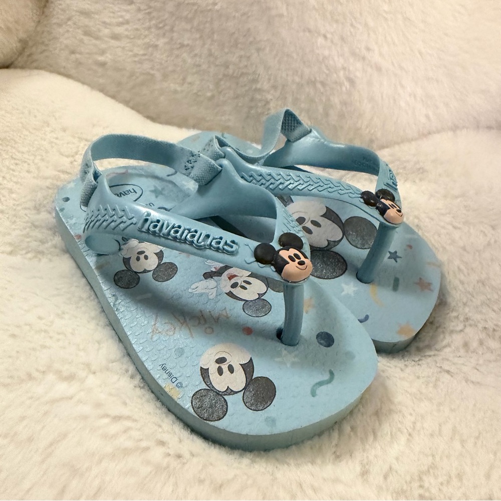 Havaianas Disney Mickey Mouse Toddler Sandals | Size 6–7